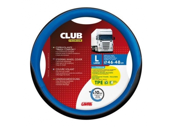 Kormányvédő "CLUB" L (46-48cm) kék