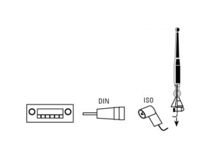 ANTENNA  ADAPTER ISO-DIN 4CARS 1