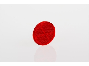 Prizma kerek öntapadós (60mm) piros
