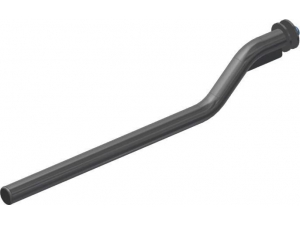 Sárvédő-tartó cső 42/750 mm fekete 1 csavaros hajlított