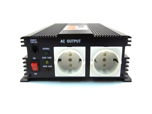 ÁRAMÁTALAKÍTÓ 12V-->220V 1200W INTELIGENT SP
