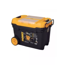   SZERSZÁMOS LÁDA  KÉZISZERSZÁMOKHOZ 595X380X420MM  KEREKEKKEL