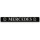 SÁRFOGÓ GUMIKÖTÉNY MERCEDES-hez +2LOGÓ 35X240cm STANDARD NYOMATTAL