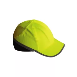 JÓLLÁTHATÓSÁGI SAPKA BASEBALL NEON ZÖLD ÜTÉSBIZTOS