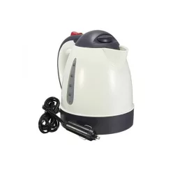 SZIVARGYÚJTÓS VÍZFORRALÓ 24V 250W 0,8L SZÜRKE/FEHÉR