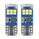 LED T10 izzó 12/24V fehér 2db