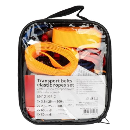 Gumipók +  spanifer készlet hordozható  tartóban