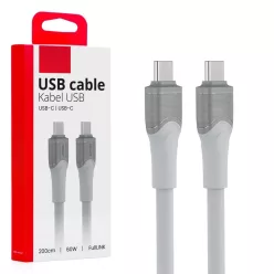 USB-C/USB-C gyorstöltő kábel 200cm