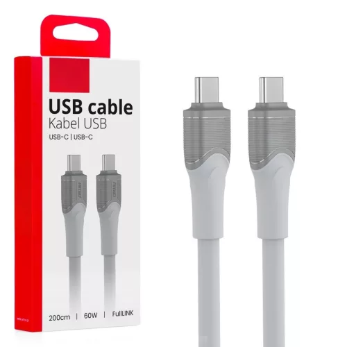 USB-C/USB-C gyorstöltő kábel 200cm