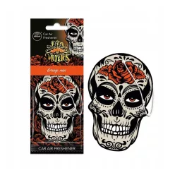   Légfrissítő - Aroma Car MUERTOS Skull Orange Man Island Driftwood