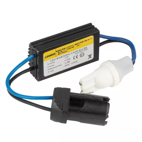 CANBUS ellenállás T10 W5W LED izzókhoz