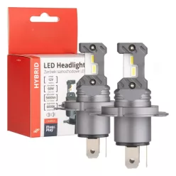 H4 CANBUS LED izzó 12V (2db)