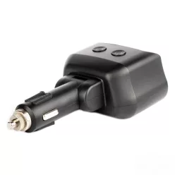 Szivargyújtó elosztó 2xUSB 1xUSB-C 12/24V + voltmérő