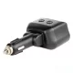 Szivargyújtó elosztó 2xUSB 1xUSB-C 12/24V + voltmérő
