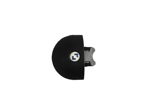 TEHERKITÁMASZTÓ SÍN DOBOZOS FELÉPÍTMÉNYHEZ KÜLSŐ SZERELÉSŰ  ALUHOZ VÉGZÁRÓ DUGÓ FEKETE