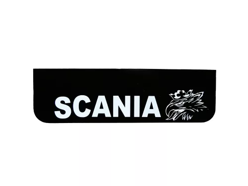 SÁRFOGÓ GUMI FELIRATOS+LOGÓ  SCANIA-hoz ELSő 18x60