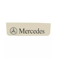   SÁRFOGÓ GUMI FELIRATOS+LOGÓ  MERCEDES-hoz ELSő 18x60 FEHÉR