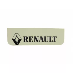   SÁRFOGÓ GUMI FELIRATOS+LOGÓ  RENAULT-hoz ELSő 18x60 FEHÉR