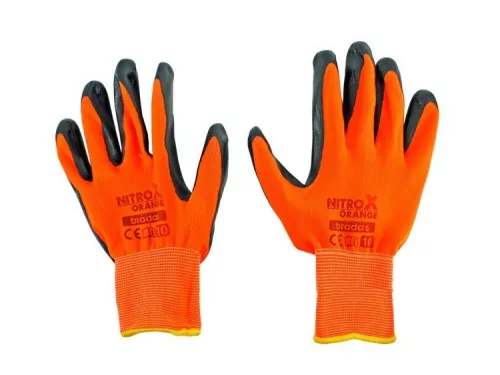 MUNKAKESZTYŰ JÓLLÁTHATÓSÁGI MÁRTOTT NITROX ORANGE 10-ES MÉRET
