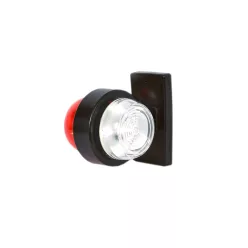 GUMILÁMPA LEDES 12-24V RÖVID EGYENES 2X6 LED BAL/JOBB