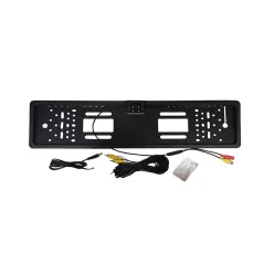   TÜKÖR LCD MONITORHOZ 12V KAMERA RENDSZÁMTÁBLA TARTÓBAN 12V