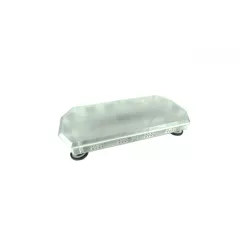   VILLOGÓLÁMPA 12/24V FÉNYHÍD MÁGNESES 15 FUNKCIÓS 600X300X120MM KRISTÁLY