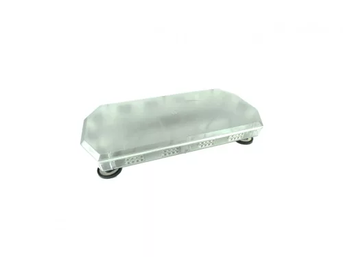 VILLOGÓLÁMPA 12/24V FÉNYHÍD MÁGNESES 15 FUNKCIÓS 600X300X120MM KRISTÁLY