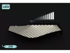 RENAULT MŰSZERFALASZTAL FIÓKNÉLKÜLI HOSSZÚ RANGE-T 2014-TŐL LED VILÁGÍTÁSSAL "CHAMPAGNE"