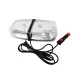 VILLOGÓLÁMPA 12/24V FÉNYHÍD MÁGNESES 72LED 315X165X70MM