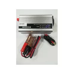ÁRAMÁTALAKÍTÓ 12/24V-->220V 400W+USB