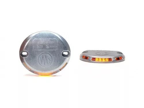 EMELŐHÁTFAL VILLOGÓLÁMPA LED KÖR RELÉVEL 12/24V