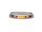 EMELŐHÁTFAL VILLOGÓLÁMPA LED KÖR RELÉVEL 12/24V