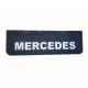 SÁRFOGÓ GUMI FELIRATOS DOMBORNYOMOTT LOGO MERCEDES-HEZ FEKETE 18X60