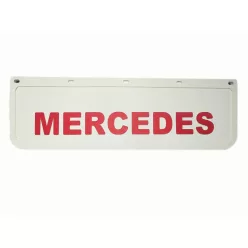   SÁRFOGÓ GUMI FELIRATOS DOMBORNYOMOTT LOGO MERCEDES-HEZ FEHÉR 18X60