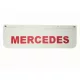 SÁRFOGÓ GUMI FELIRATOS DOMBORNYOMOTT LOGO MERCEDES-HEZ FEHÉR 18X60