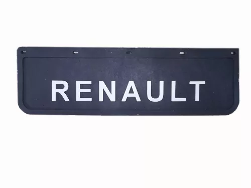 SÁRFOGÓ GUMI FELIRATOS DOMBORNYOMOTT LOGO RENAULT-HOZ FEKETE 18X60