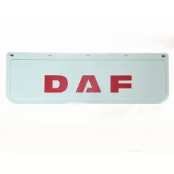   SÁRFOGÓ GUMI FELIRATOS DOMBORNYOMOTT LOGO DAF-HOZ FEHÉR 18X60