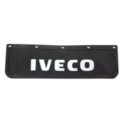   SÁRFOGÓ GUMI FELIRATOS DOMBORNYOMOTT LOGO IVECO-HOZ FEKETE 18X60