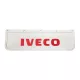 SÁRFOGÓ GUMI FELIRATOS DOMBORNYOMOTT LOGO IVECO-HOZ FEHÉR 18X60