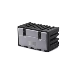   SZERSZÁMOS LÁDA MŰANYAG 800X450X470 SZÜRKE-FEKETE (SZÉ/MA/MÉ)
