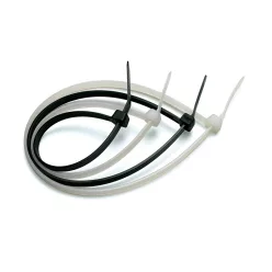 KÁBELKÖTEGELŐ 292x3,6mm FEHÉR/FEKETE