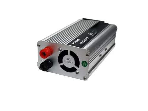 ÁRAMÁTALAKÍTÓ 12/24V-->220V 800W+USB