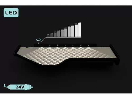 VOLVO MŰSZERFALASZTAL HOSSZÚ FIÓKKAL FH12/ FH16/ FM 2009-2012 LED VILÁGÍTÁSSAL