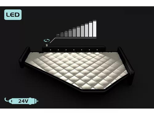 VOLVO MŰSZERFALASZTAL (KÖZÉP) FM 4 2013-TÓL LED VILÁGÍTÁSSAL