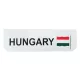 SÁRFOGÓ GUMI FELIRATOS+LOGÓ HUNGARY ELSŐ 18x60 FEHÉR