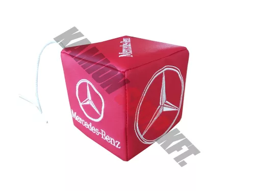 DOBÓKOCKA TÜKÖRRE MERCEDES BŐR+ HÍMZETT
