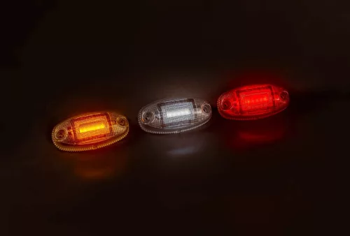 Helyzetjelző piros LED 12/36V