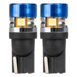 LED T10 W5W izzó 5 smd 12/24V fehér 2db
