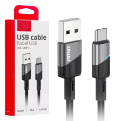 USB-A/USB-C töltő kábel 100cm