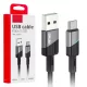 USB-A/USB-C töltő kábel 100cm